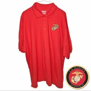 U.S. MARINES polo (XXL)